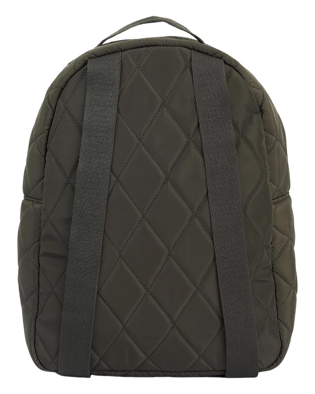 Barbour Bags ONE Barbour Quilted Green Backpack