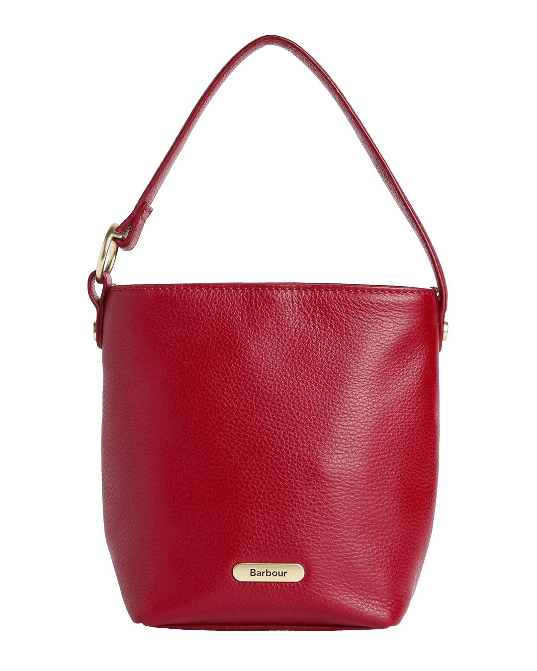 Barbour Bags ONE Barbour Red Barbour Cedar Mini Leather Bucket Bag Re91 Red