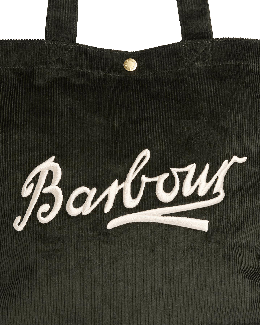 Barbour Bags ONE Barbour Sage Carrick Cord Tote Bag
