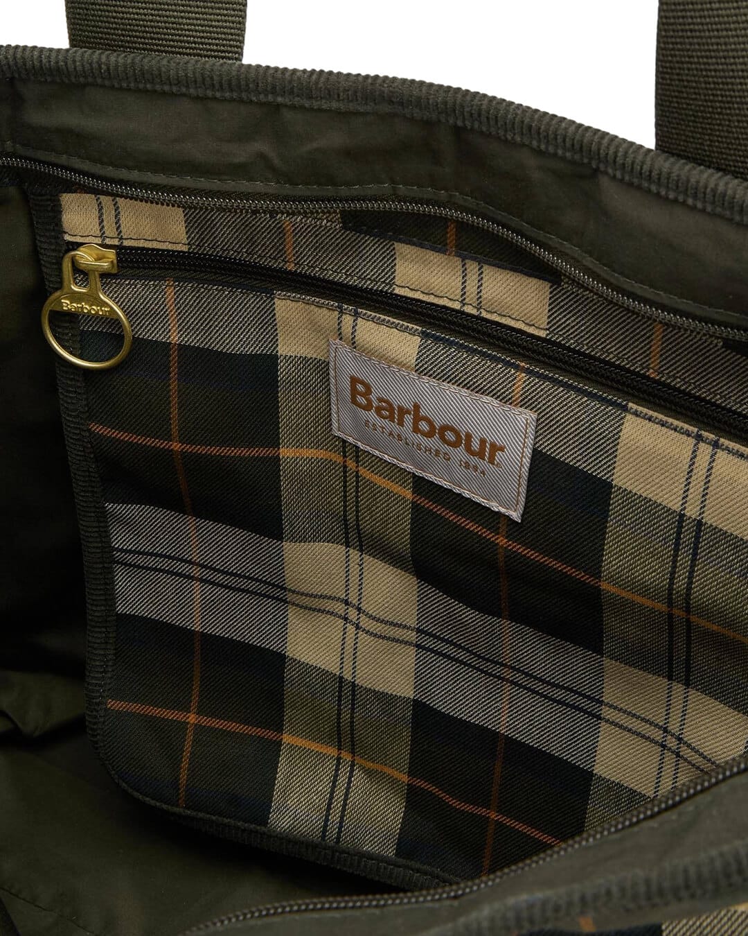 Barbour Bags ONE Barbour Sage Mya Patchwork Tote Bag Sg71 Sage Ancient