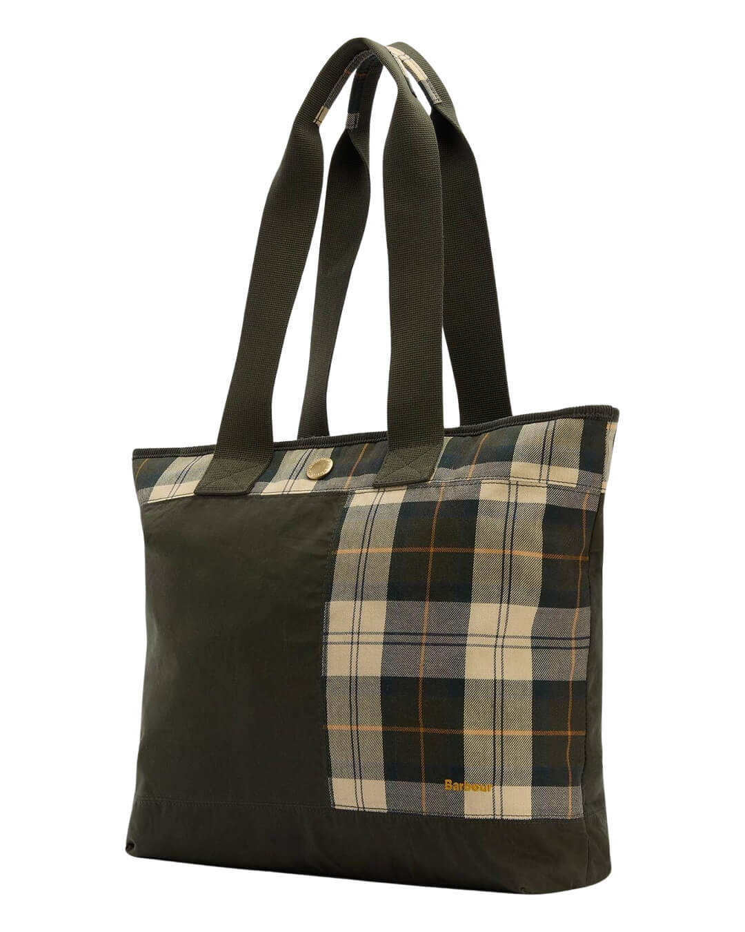 Barbour Bags ONE Barbour Sage Mya Patchwork Tote Bag Sg71 Sage Ancient