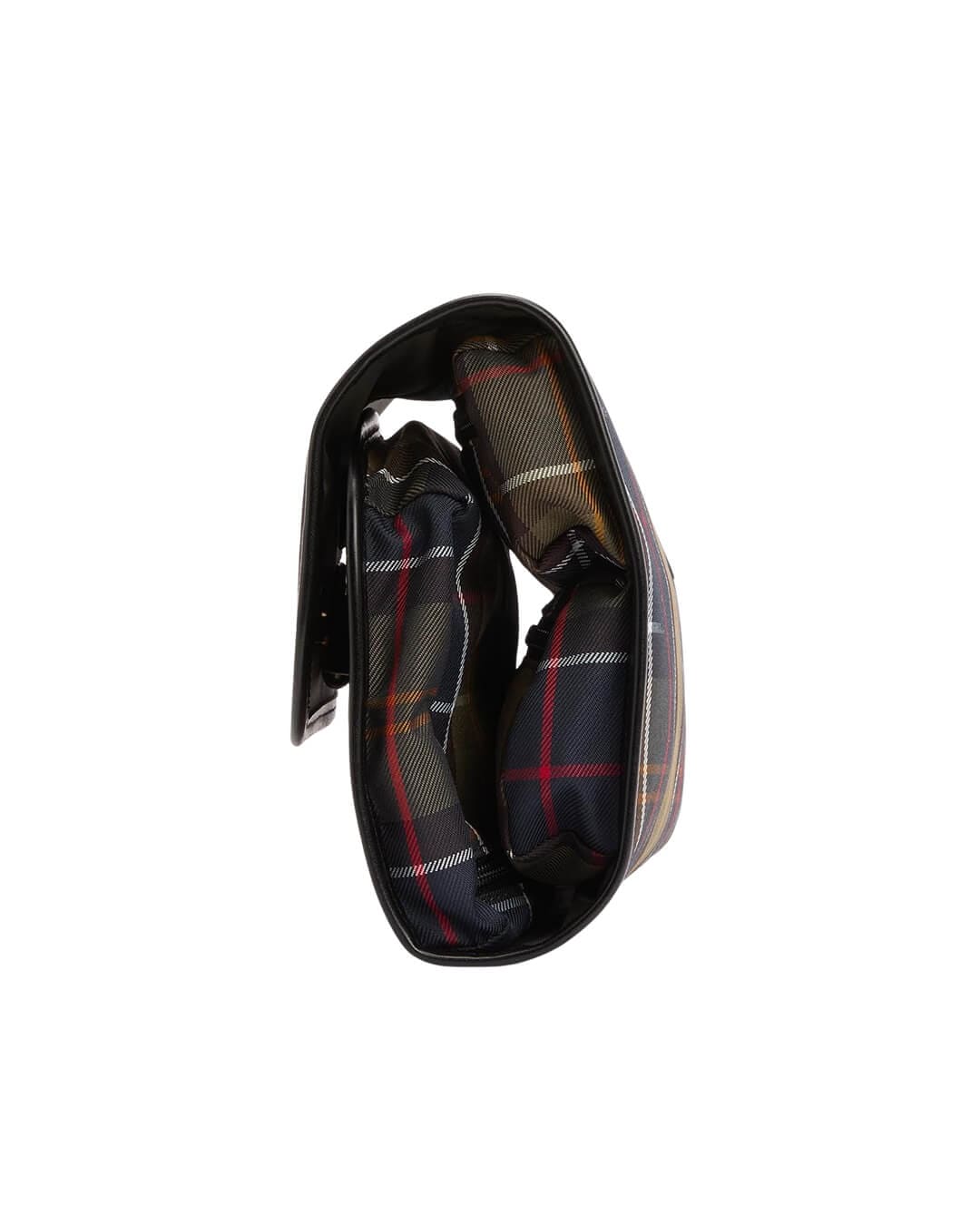 Barbour Bags ONE Barbour TARTAN HANGING WASHBAG OL91 CLASSIC BEACON