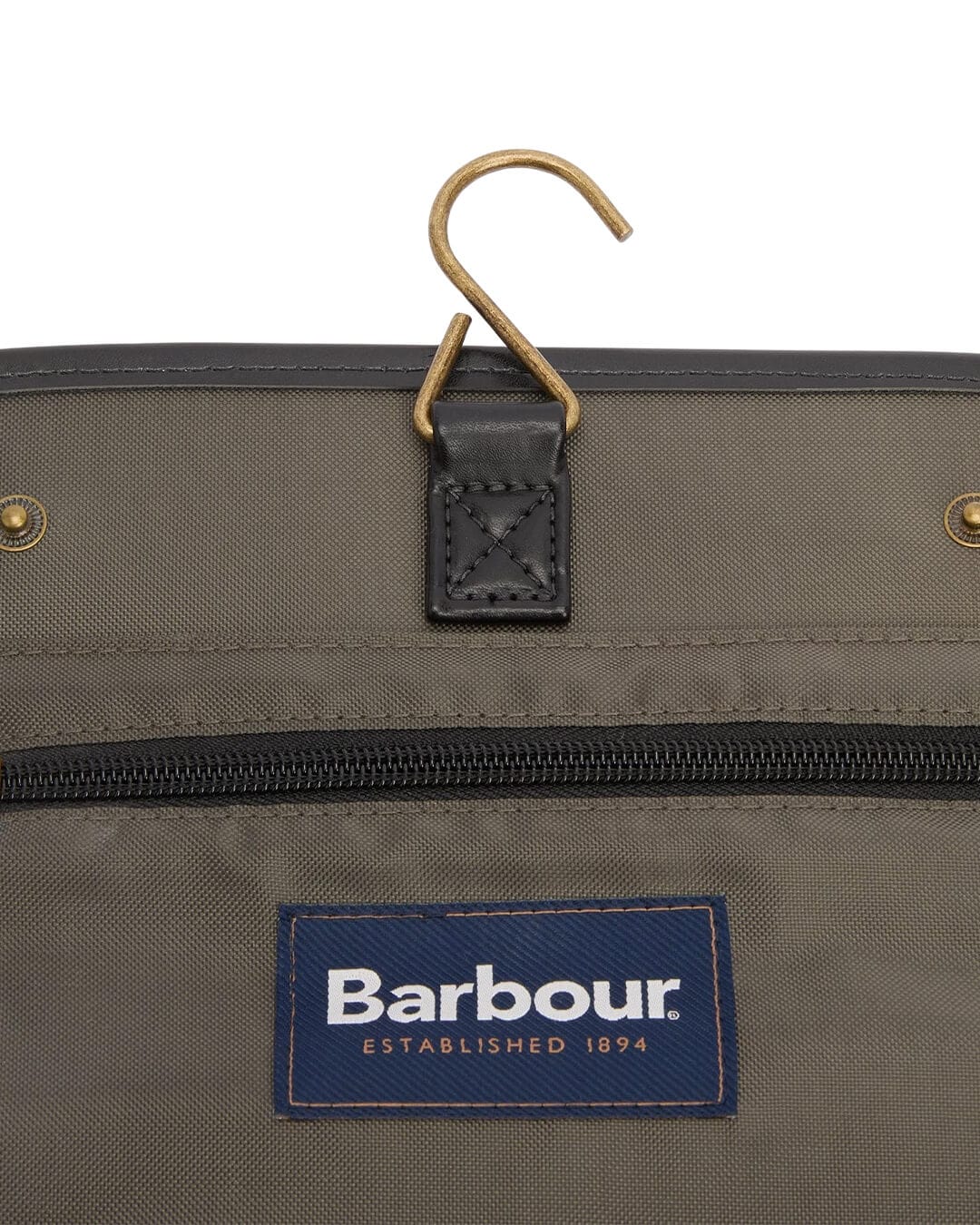 Barbour Bags ONE Barbour TARTAN HANGING WASHBAG OL91 CLASSIC BEACON