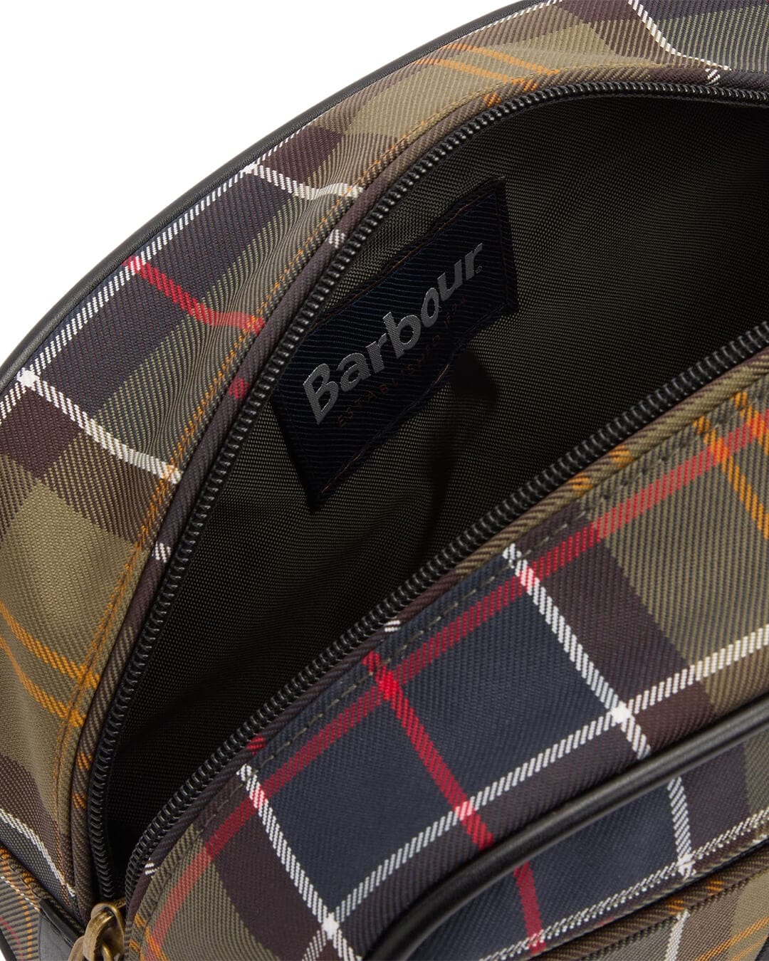 Barbour Bags ONE Barbour TARTAN WASHBAG OL91 CLASSIC BEACON