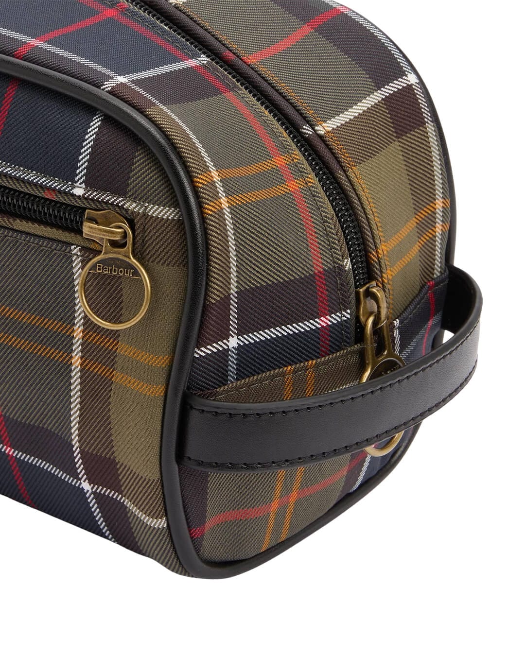 Barbour Bags ONE Barbour TARTAN WASHBAG OL91 CLASSIC BEACON