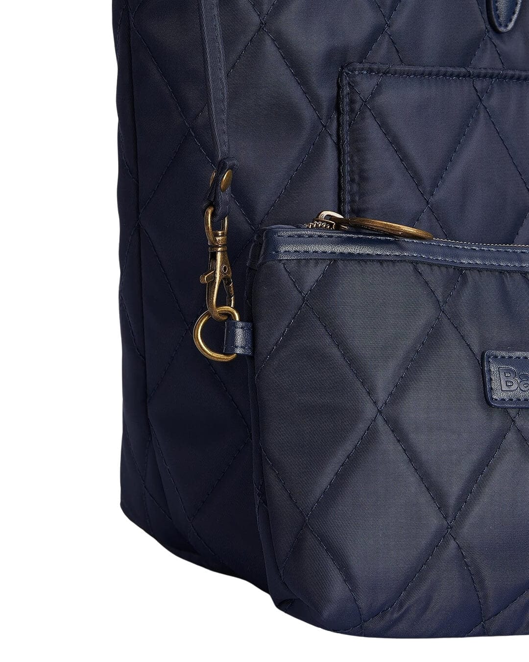 Barbour Bags ONE QUILTED TOTE BAG NY31 NAVY SS24