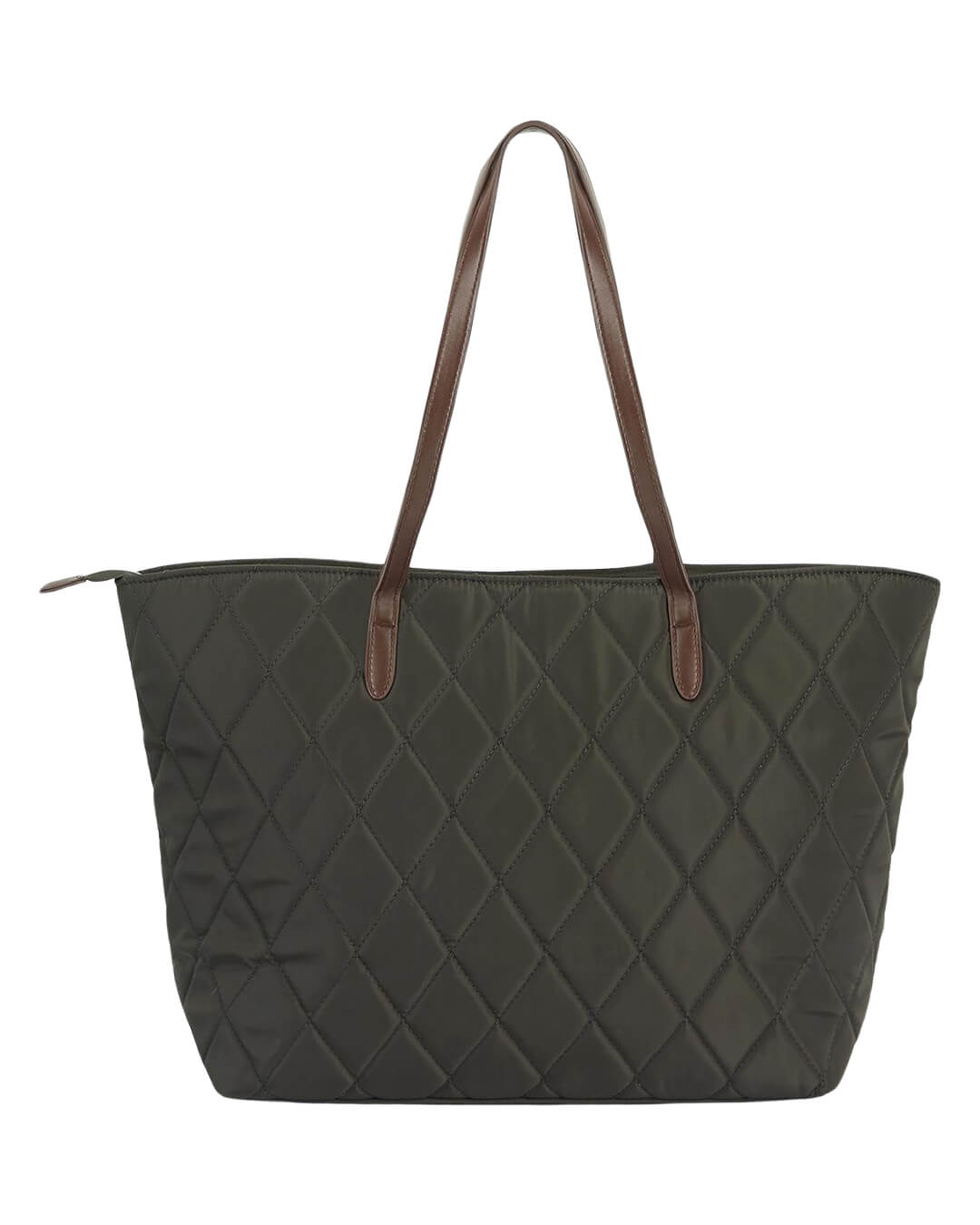 Barbour Bags ONE QUILTED TOTE BAG OL71 OLIVE SS24
