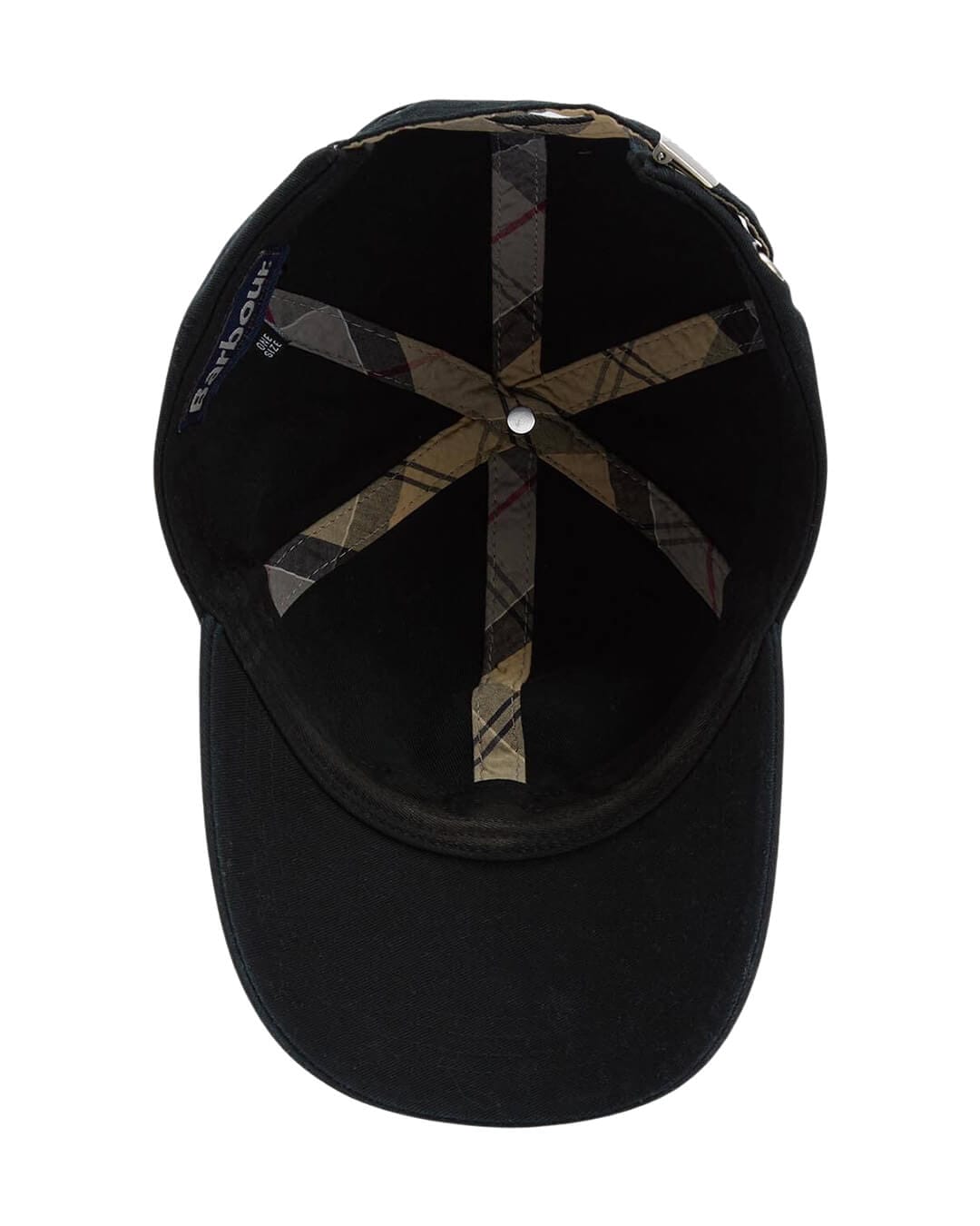 Barbour Caps ONE Barbour Black Cascade Sports Cap Bk11 Black