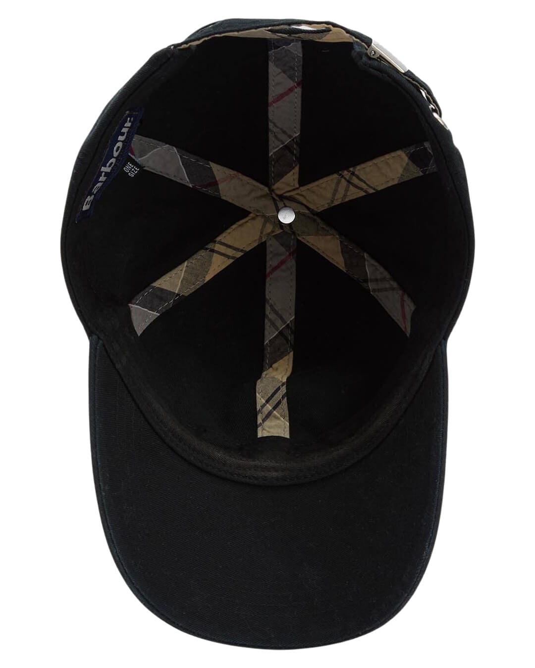 Barbour Caps ONE Barbour Black Cascade Sports Cap Bk11 Black