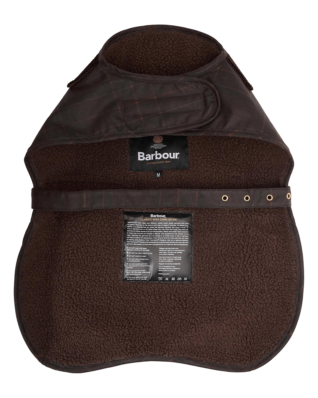 Barbour Coats Barbour Cream Tartan Wax Dog Coat
