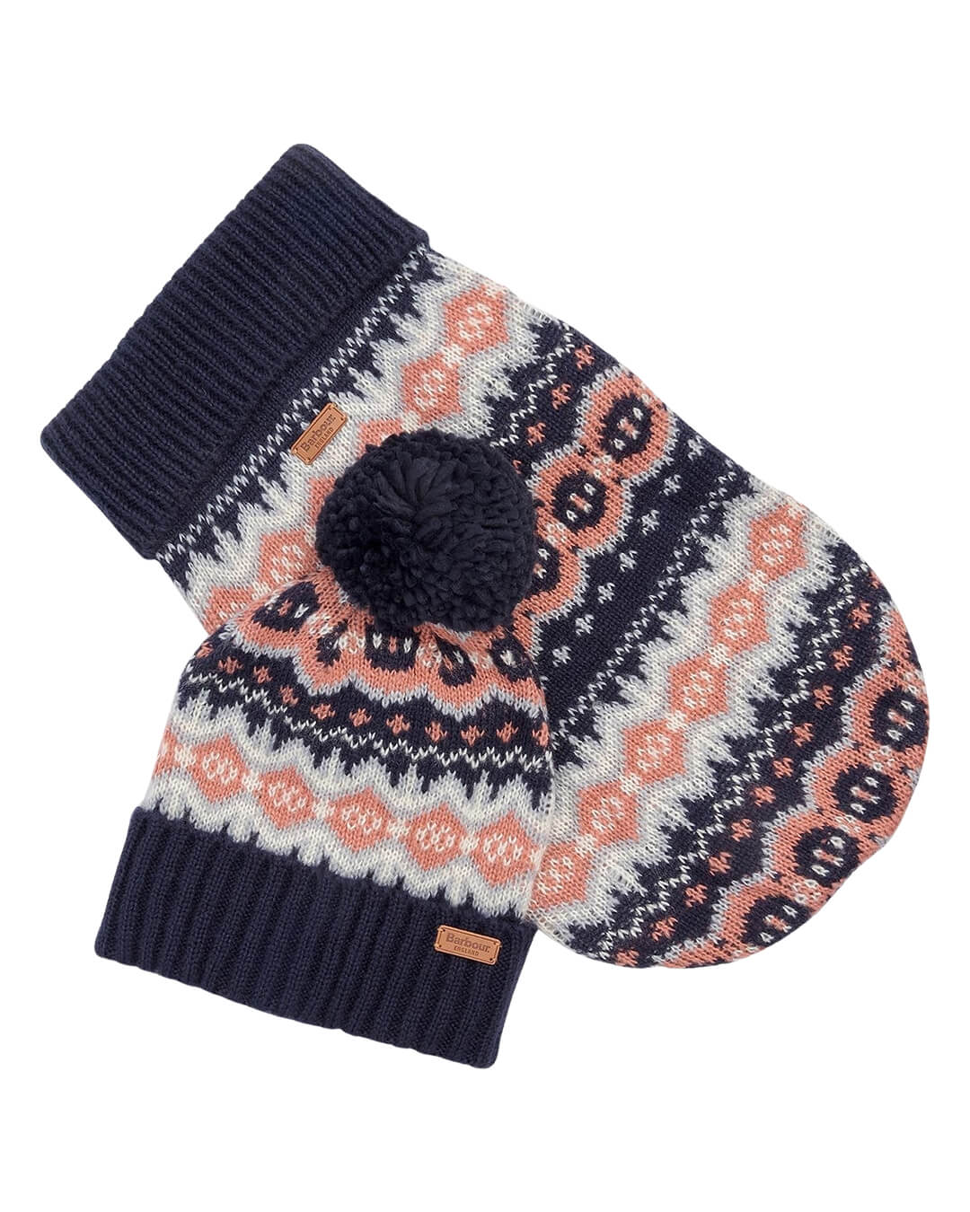 Barbour Dog Accessories Barbour Pink Case Fair Isle Dog Gift Set