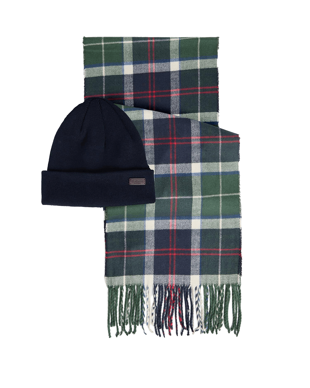 Barbour Gift Boxes ONE Barbour Dark Green Swinton & Galingale Gift Set