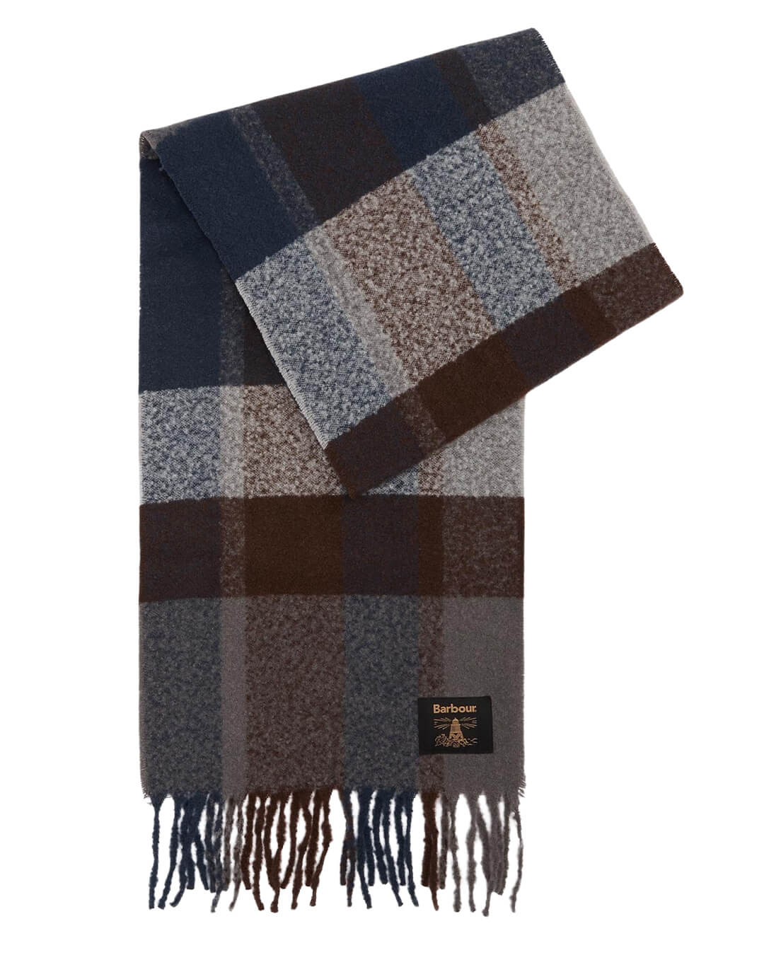 Barbour Gift Boxes ONE Barbour WESTERDALE BEANIE & SCARF SET TN38 MIDNIGHT OAK