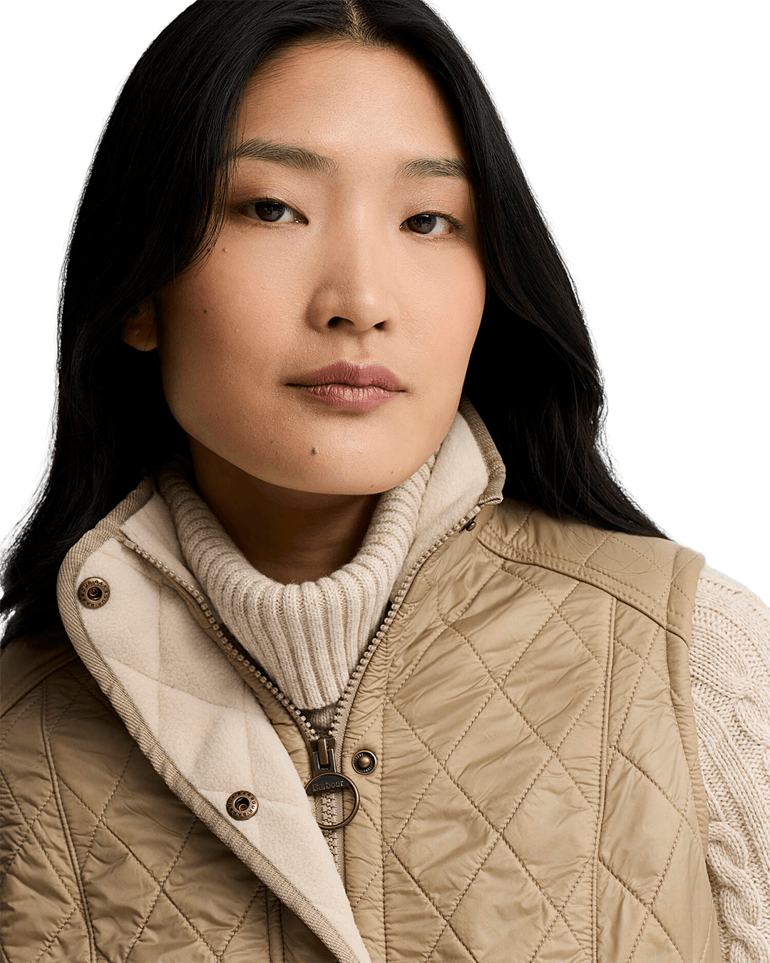 Barbour Gilets Barbour Beige Barbour Cavalry Gilet Be31 Lt Trench/Pearl