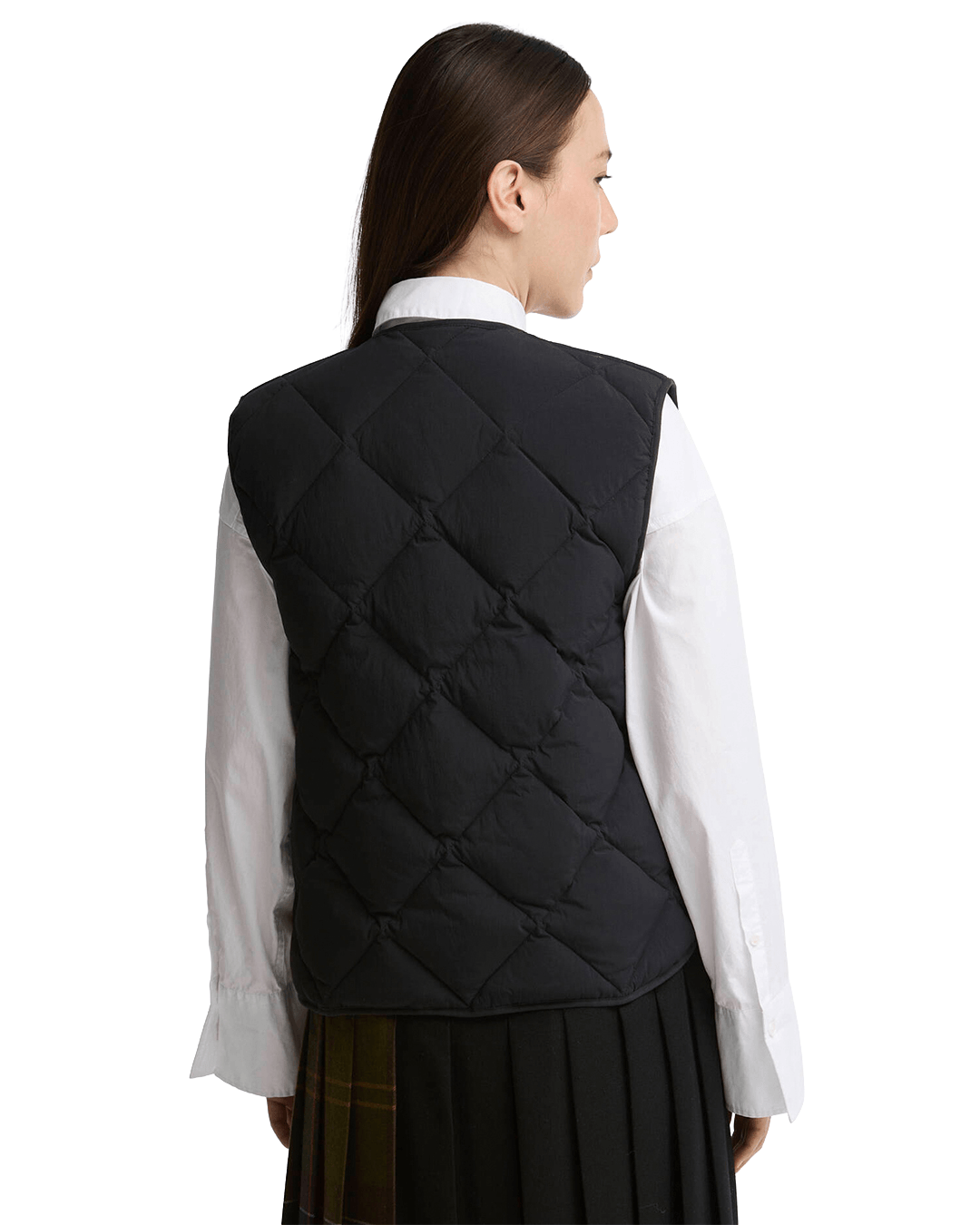 Barbour Gilets Barbour Black Barbour Gillian Rev Down Puffer Gilet Bk11 Black/Classic