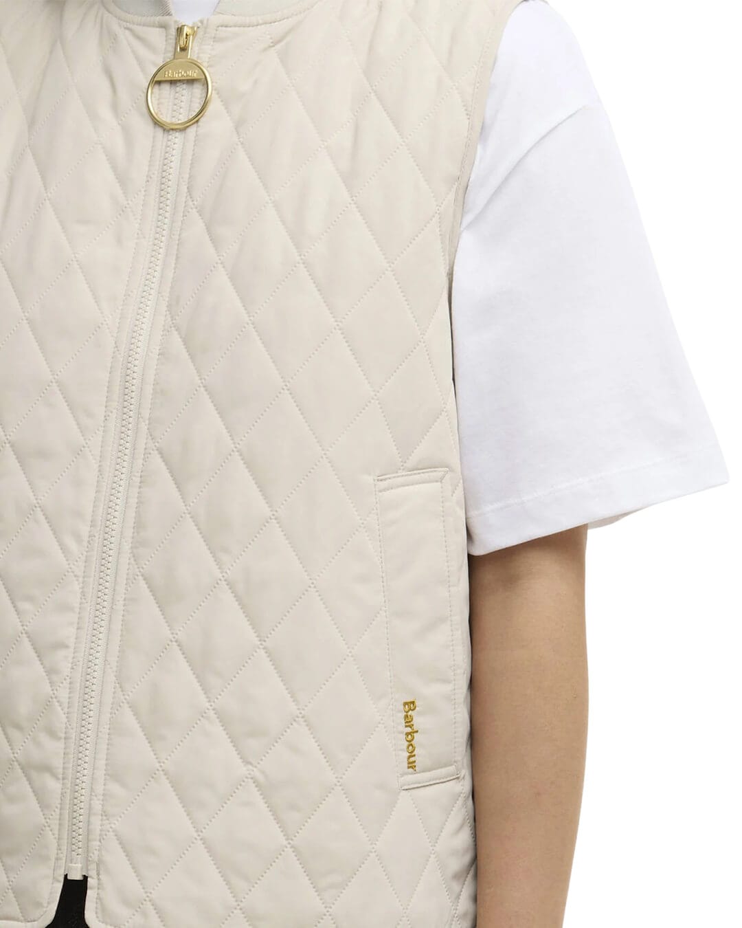 Barbour Gilets Barbour Cream Roeburn Gilet