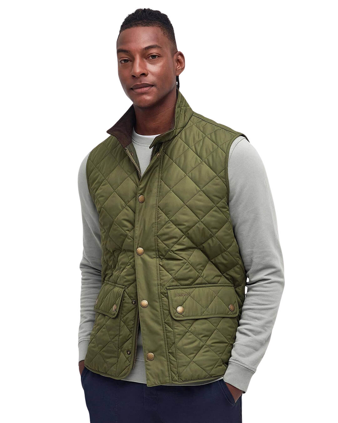 Barbour Gilets Barbour Green New Lowerdale Gilet