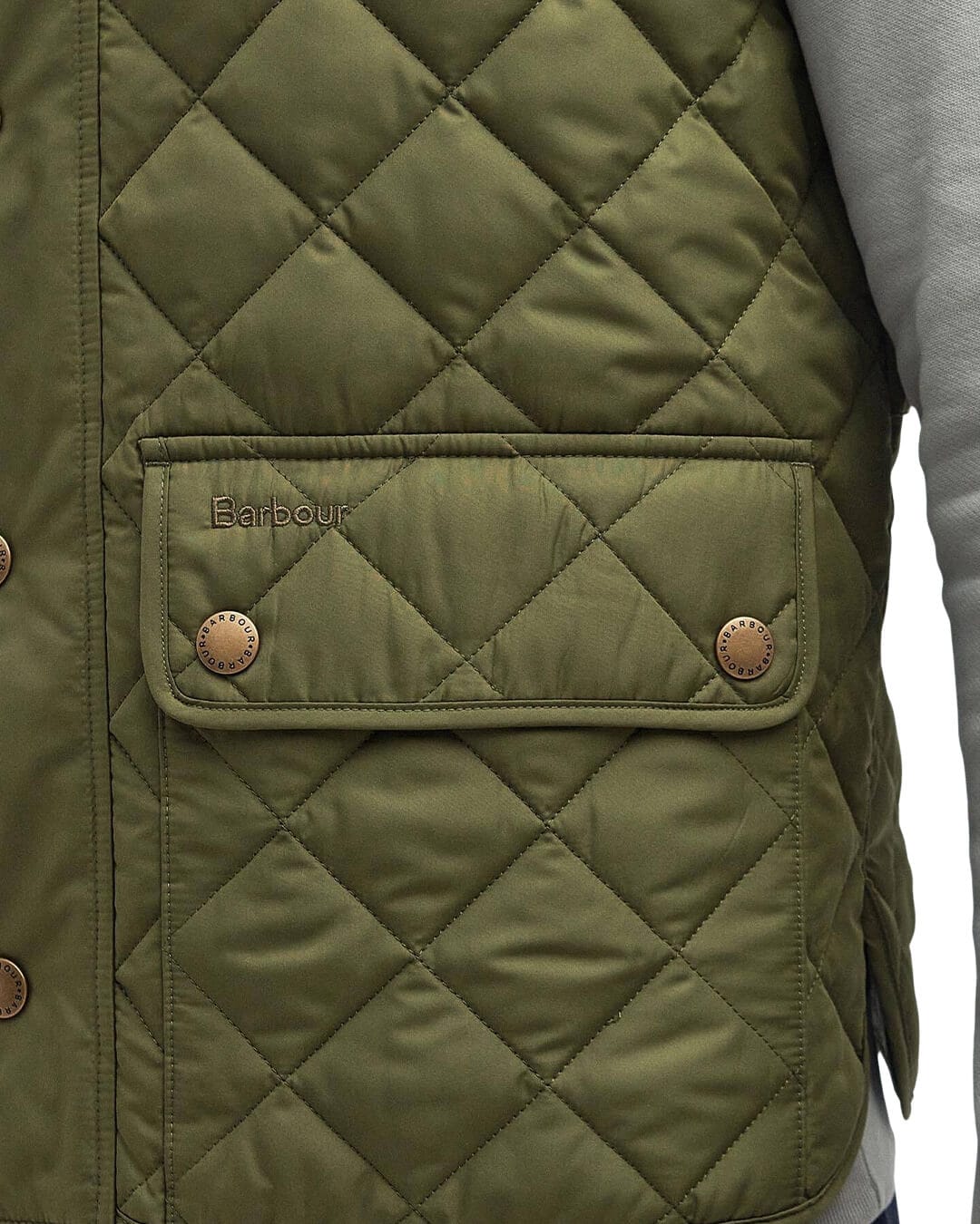 Barbour Gilets Barbour Green New Lowerdale Gilet