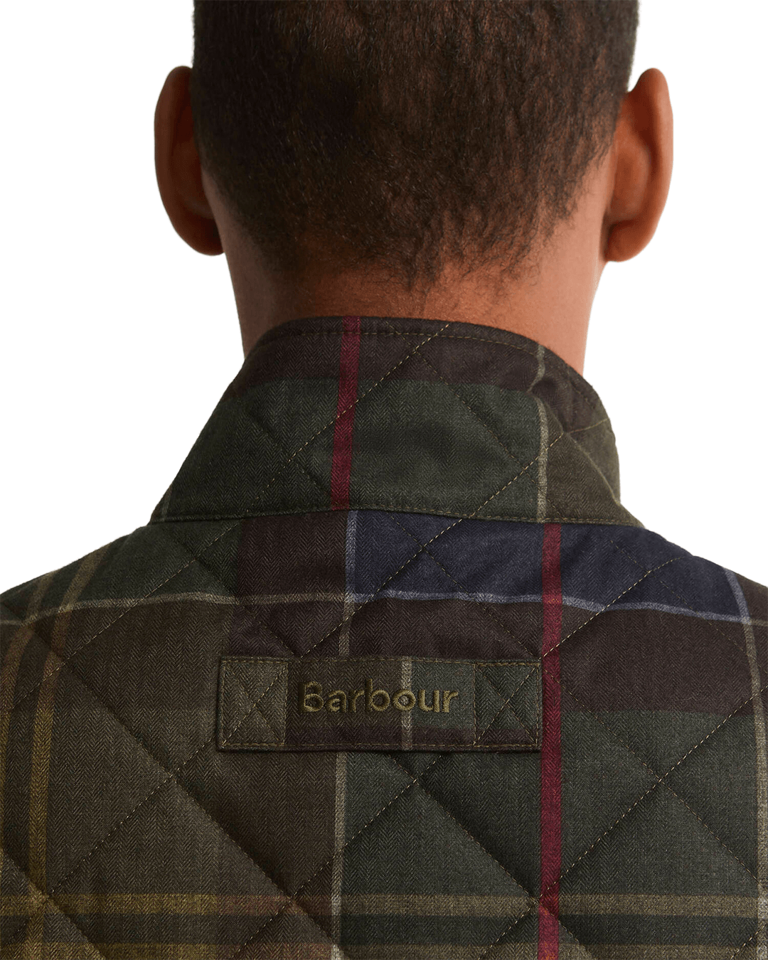 Barbour Gilets Barbour Green Tartan Lowerdale Quilted Gilet