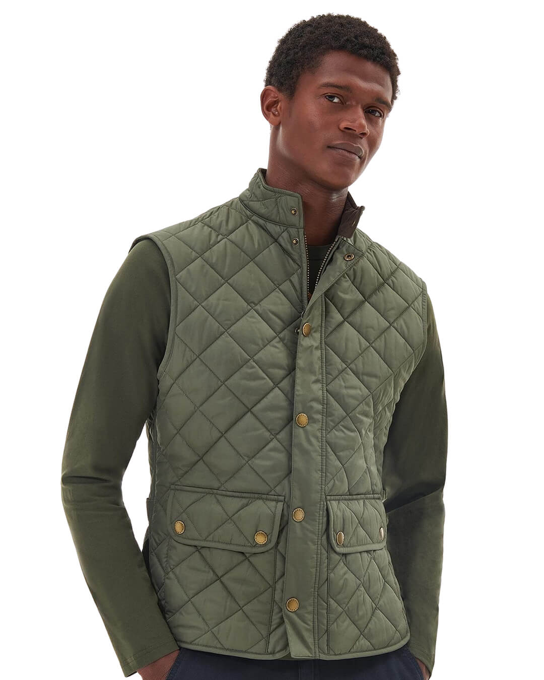 Barbour Gilets Barbour Lowerdale Green Gilet