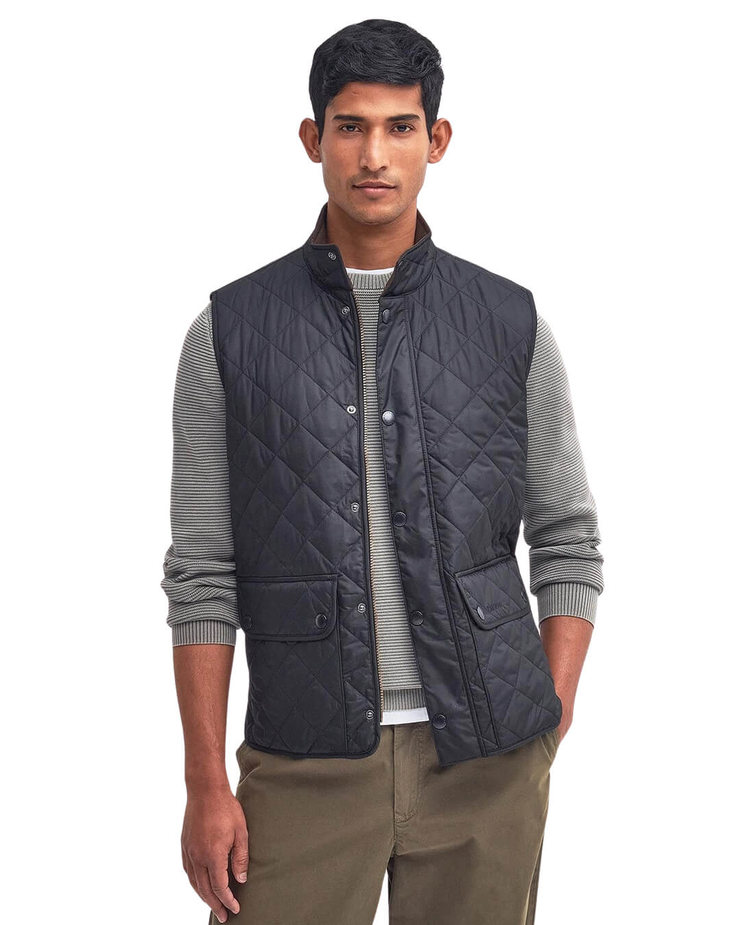 Barbour Gilets Barbour Navy New Lowerdale Gilet