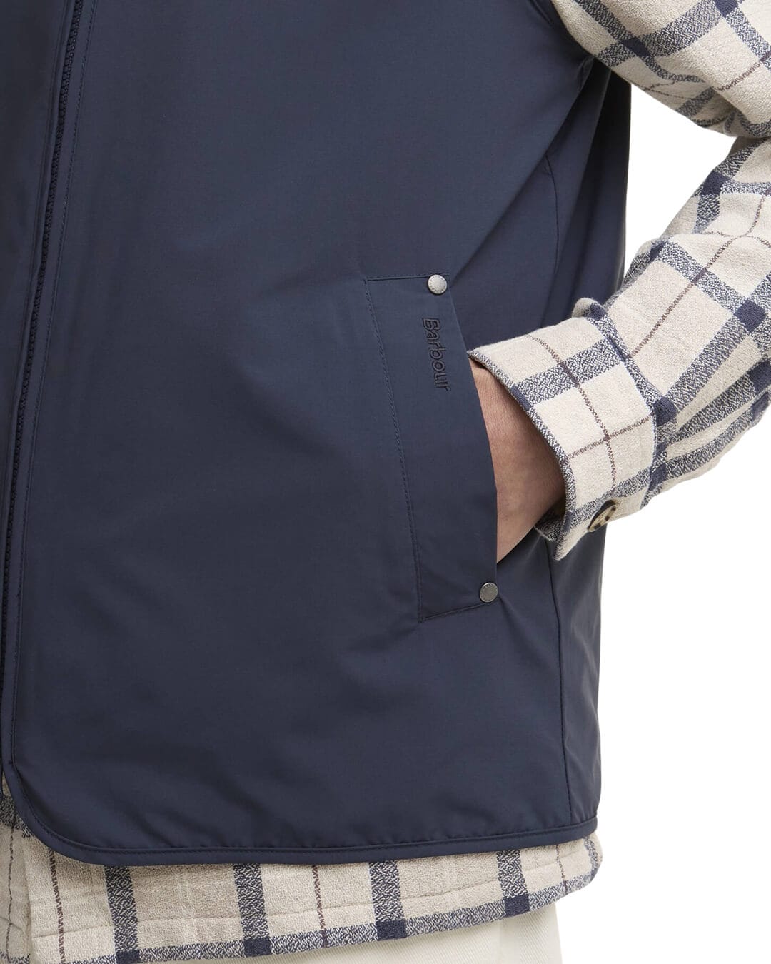 Barbour Gilets Barbour Navy Stonedale Gilet Ny71 Navy