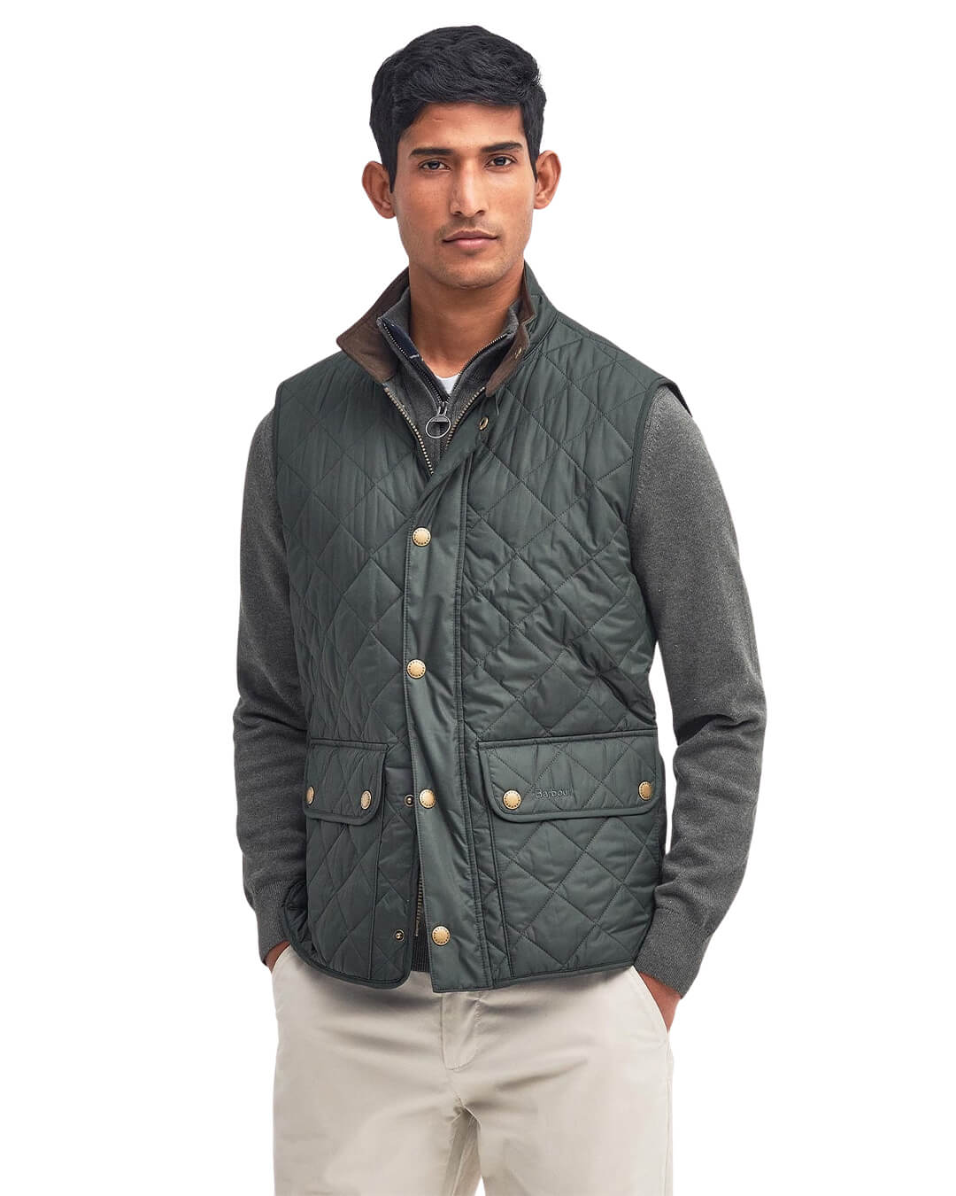 Barbour Gilets Barbour NEW LOWERDALE GILET SAGE GN71