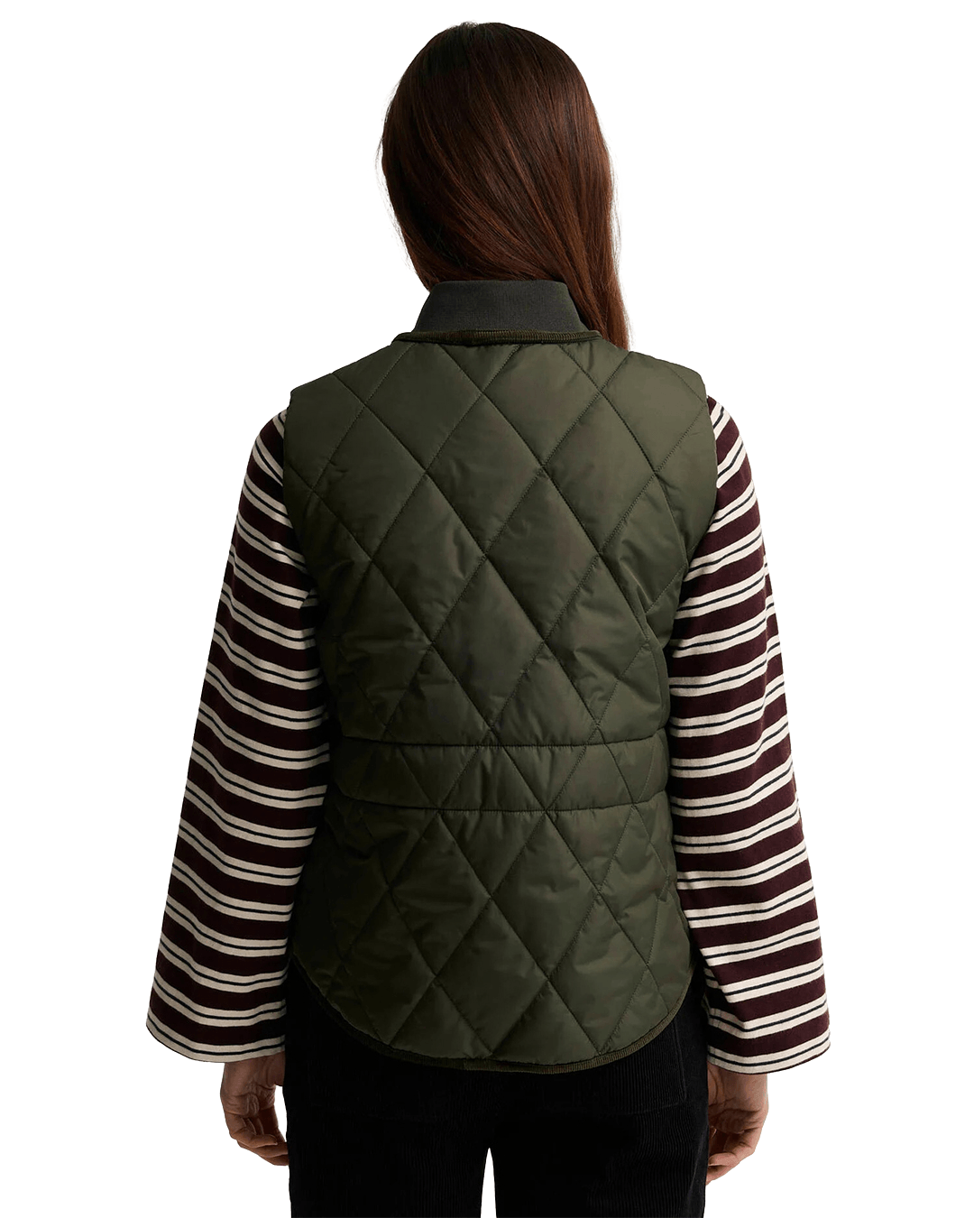 Barbour Gilets Barbour Olive Barbour Glendyn Quilted Gilet Ol71 Olive/Shadow Classic