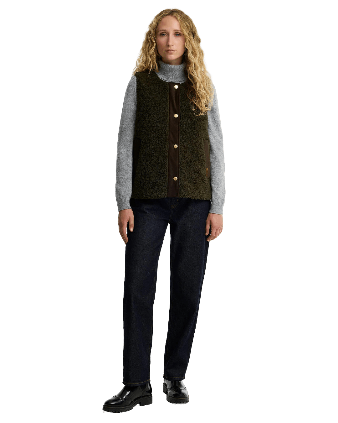 Barbour Gilets Barbour Olive Dulsie Gilet Liner