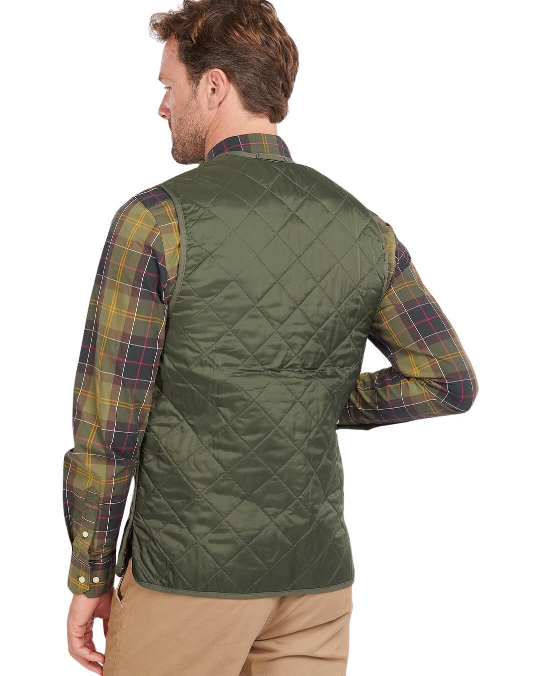 Barbour Gilets QUILTED WAISTCOAT ZIP LINER GN92 OLIVE CLASSIC SS24