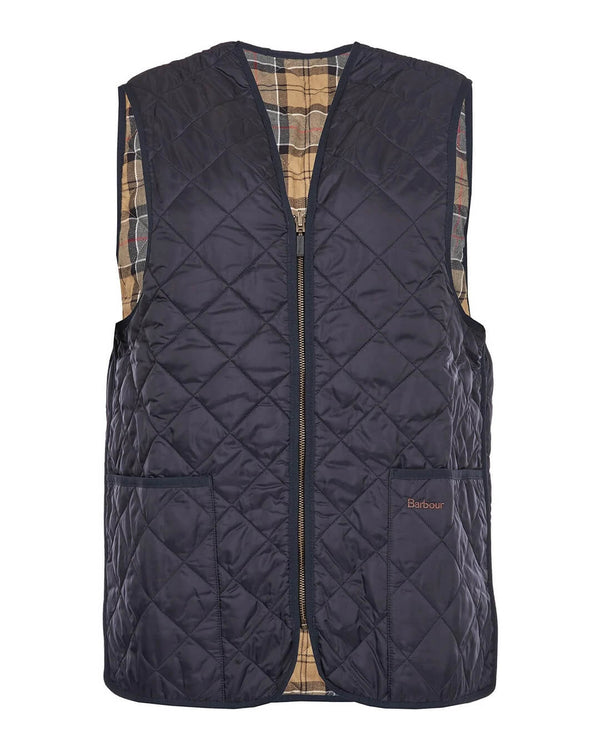 Barbour Navy Quilted Waistcoat Zip-In Liner | Bortex - Bortex Fine ...