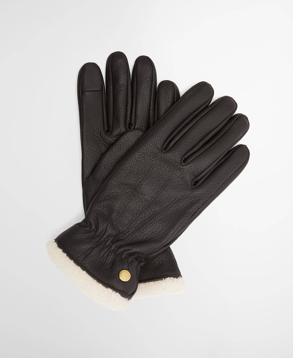 Barbour Gloves Barbour Brown Barbour Bainford Leather Gloves Br91 Brown
