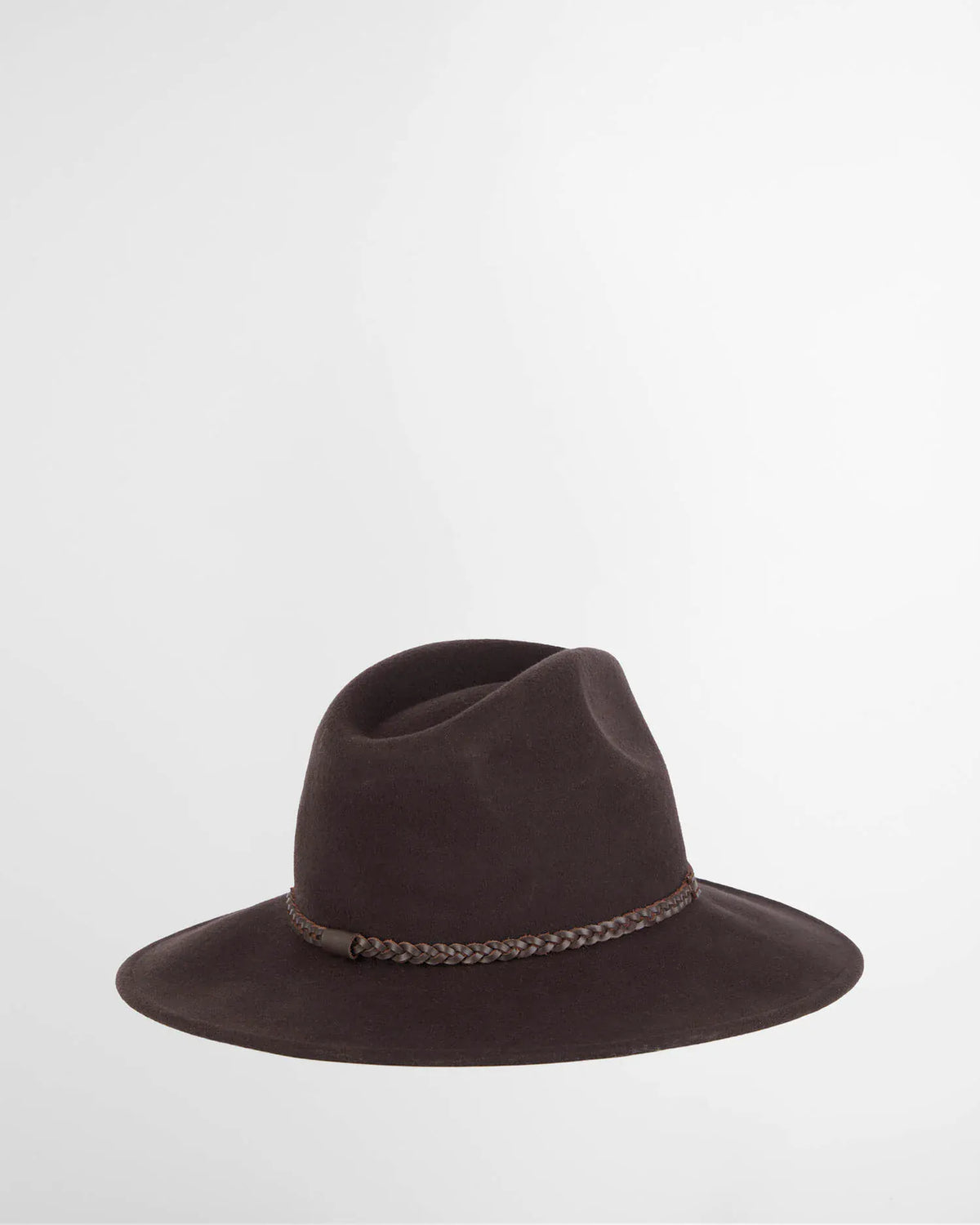 Barbour Hats Barbour Brown Barbour Tack Fedora Br31 Chocolate/Praline
