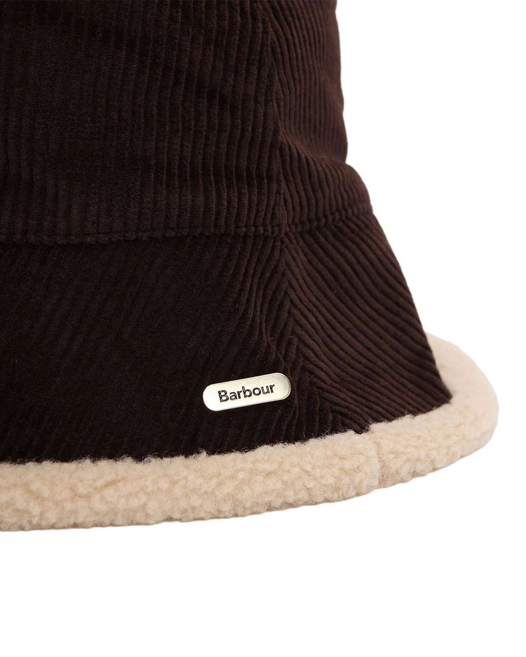 Barbour Hats Barbour Brown & Beige Overton Reversible Bucket Hat