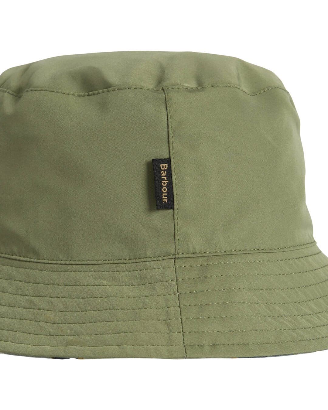 Barbour Hats Barbour Green Hutton Reversible Bucket Hat Tn37 Highland Lake Tartan/Seagreen