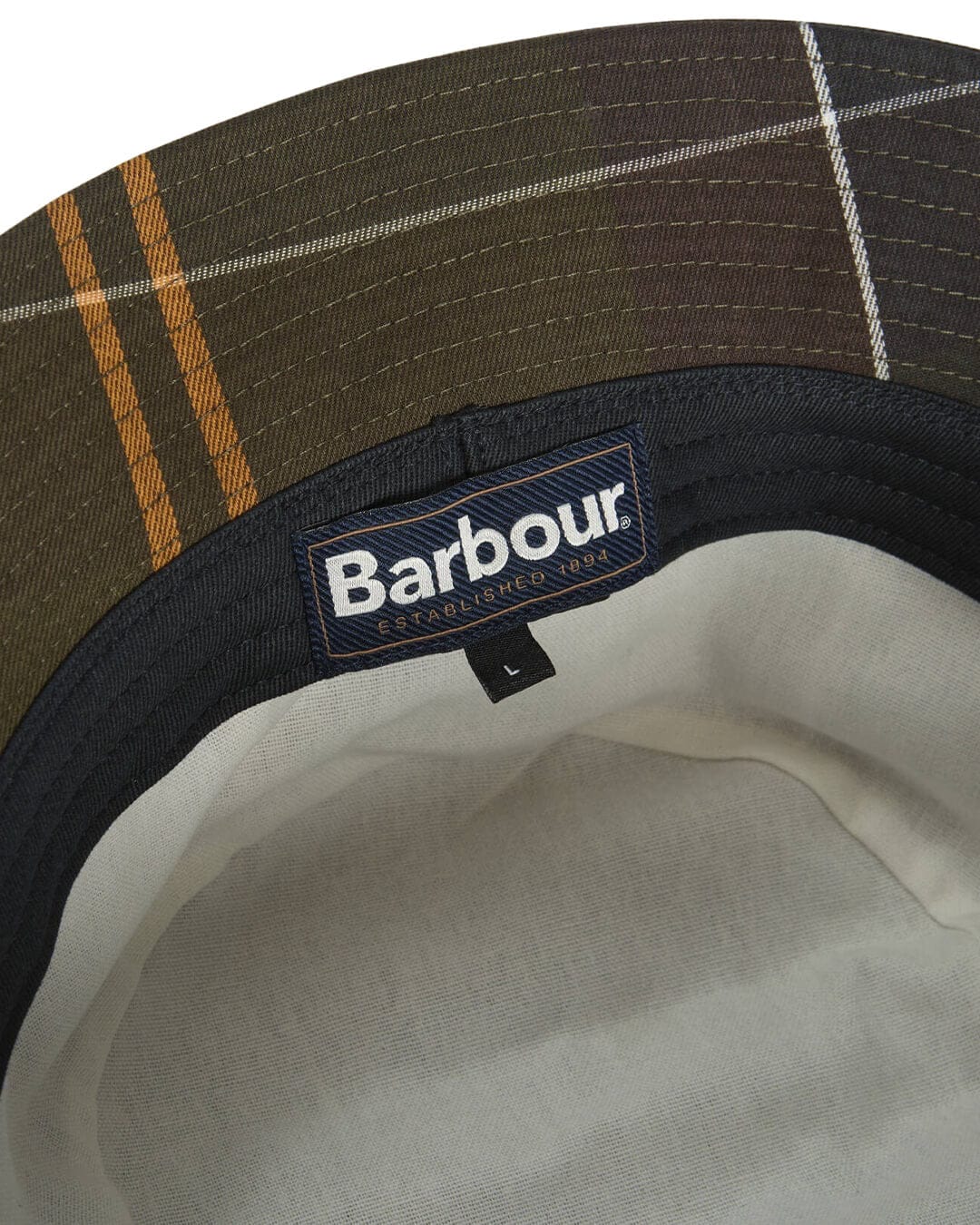 Barbour Hats Barbour Green Telfield Tartan Bucket