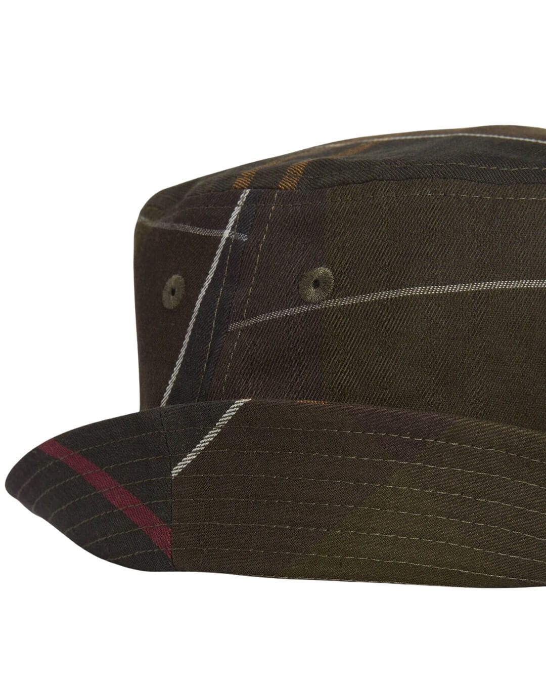 Barbour Hats Barbour Green Telfield Tartan Bucket