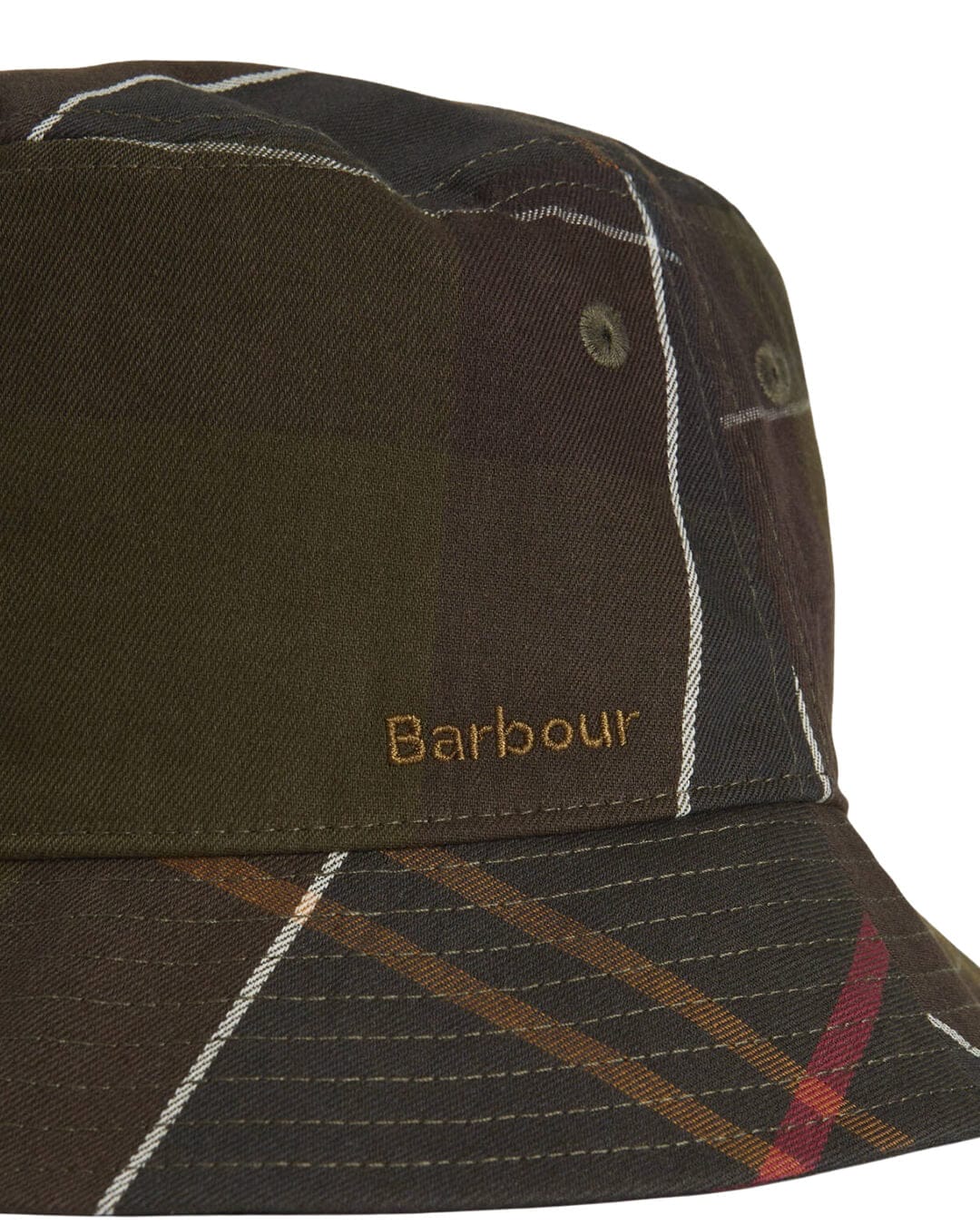 Barbour Hats Barbour Green Telfield Tartan Bucket