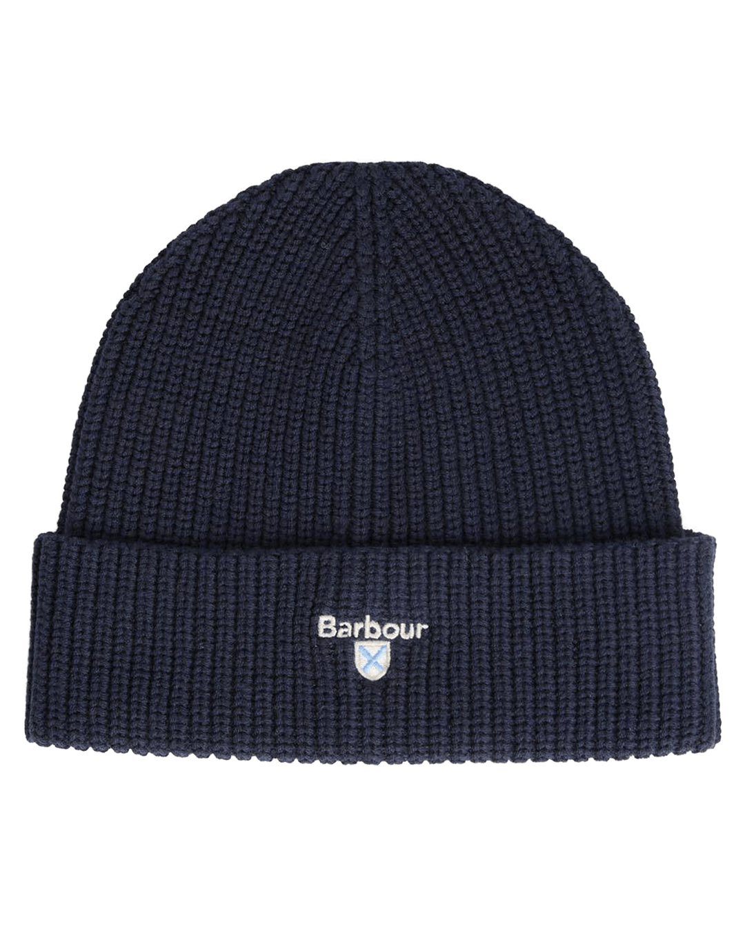 Barbour Hats ONE Barbour Navy Cascade Scarf & Beanie Gift Set
