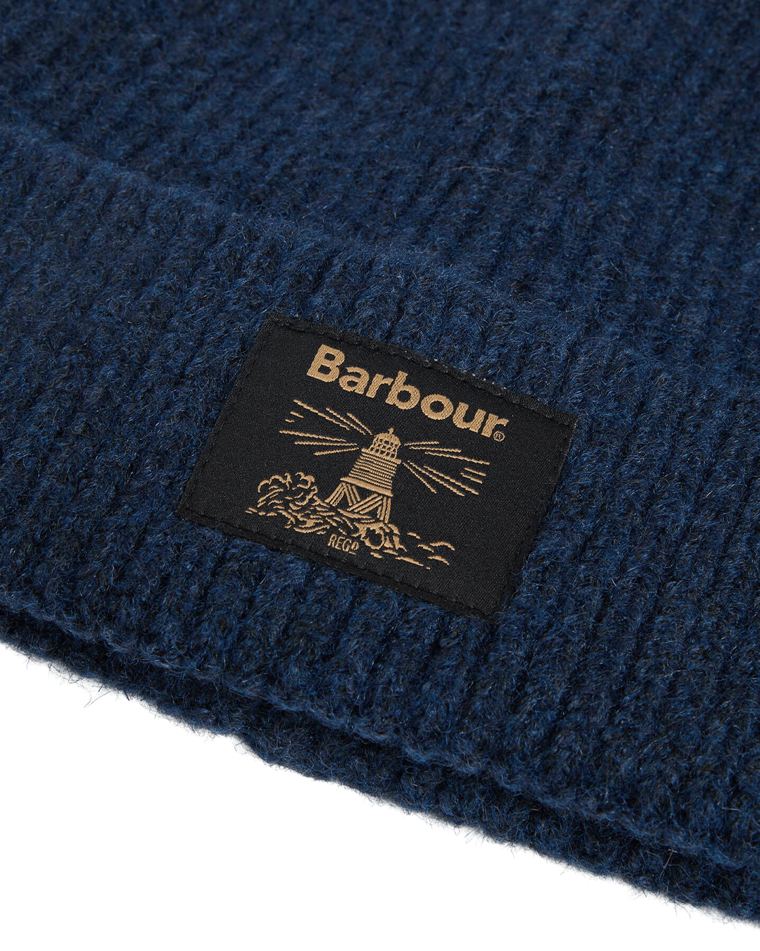 Barbour Hats ONE Barbour Navy & Grey Westerdale Beanie & Scarf Set