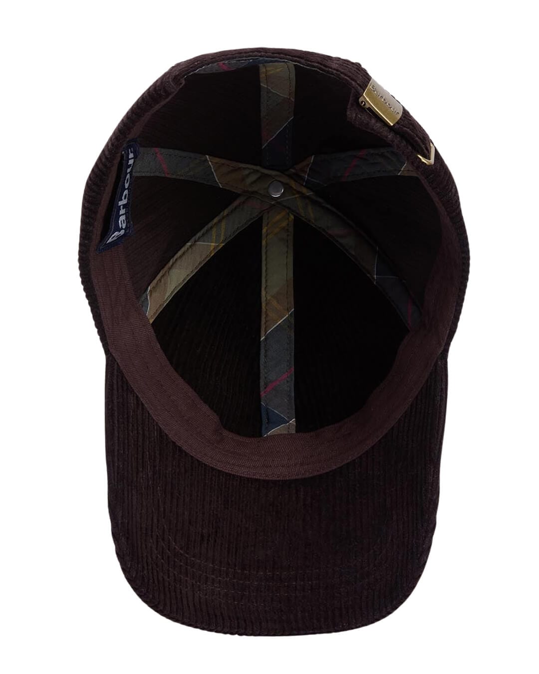 Barbour Hats ONE Barbour PRESTON CORD CAP BR51 BROWN