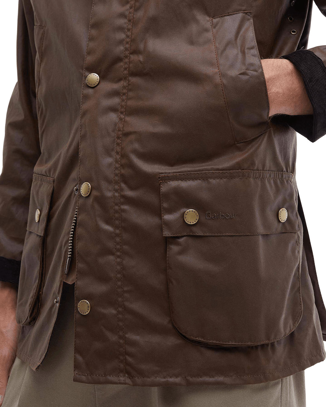 Barbour Jackets Barbour Brown Ashby Wax Jacket