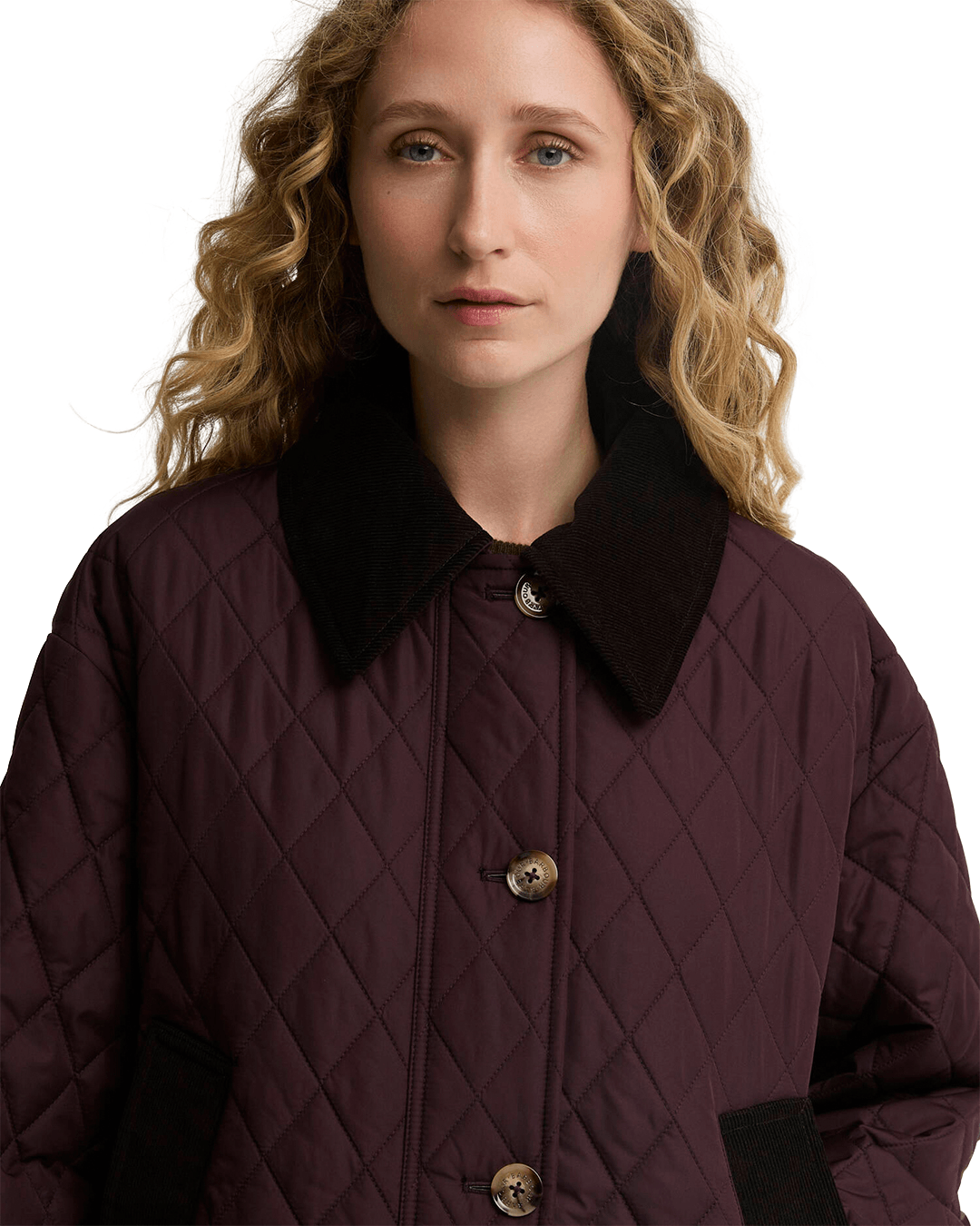 Barbour Jackets Barbour Burgundy Moira Quilted Jacket