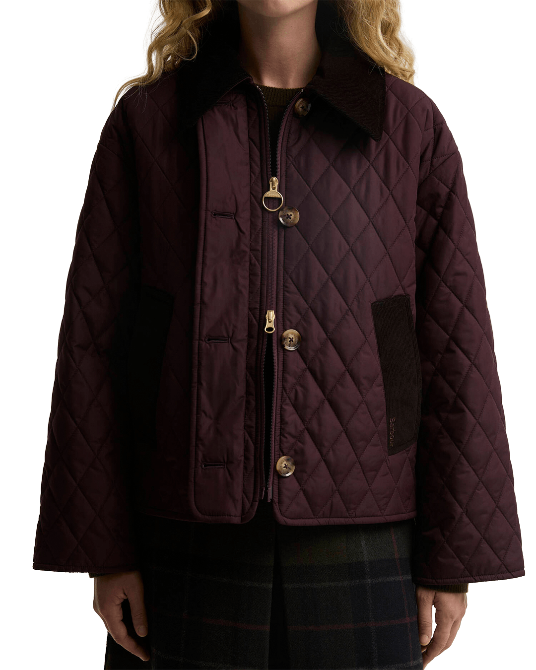 Barbour Jackets Barbour Burgundy Moira Quilted Jacket