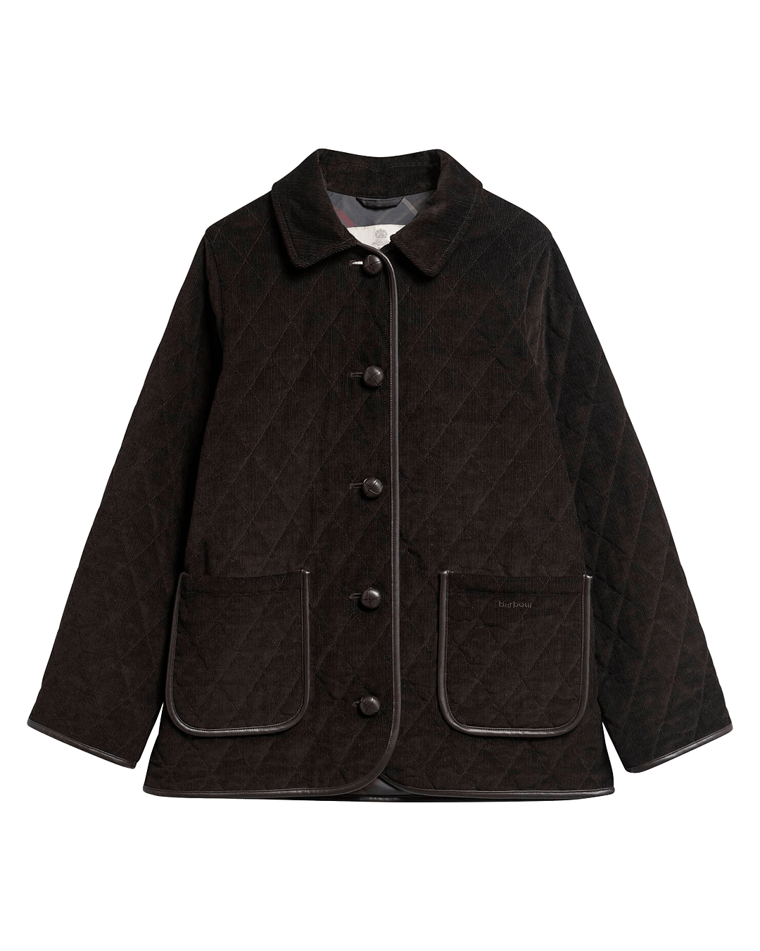 Barbour Jackets Barbour Dark Brown Marlow Quilted Jacket