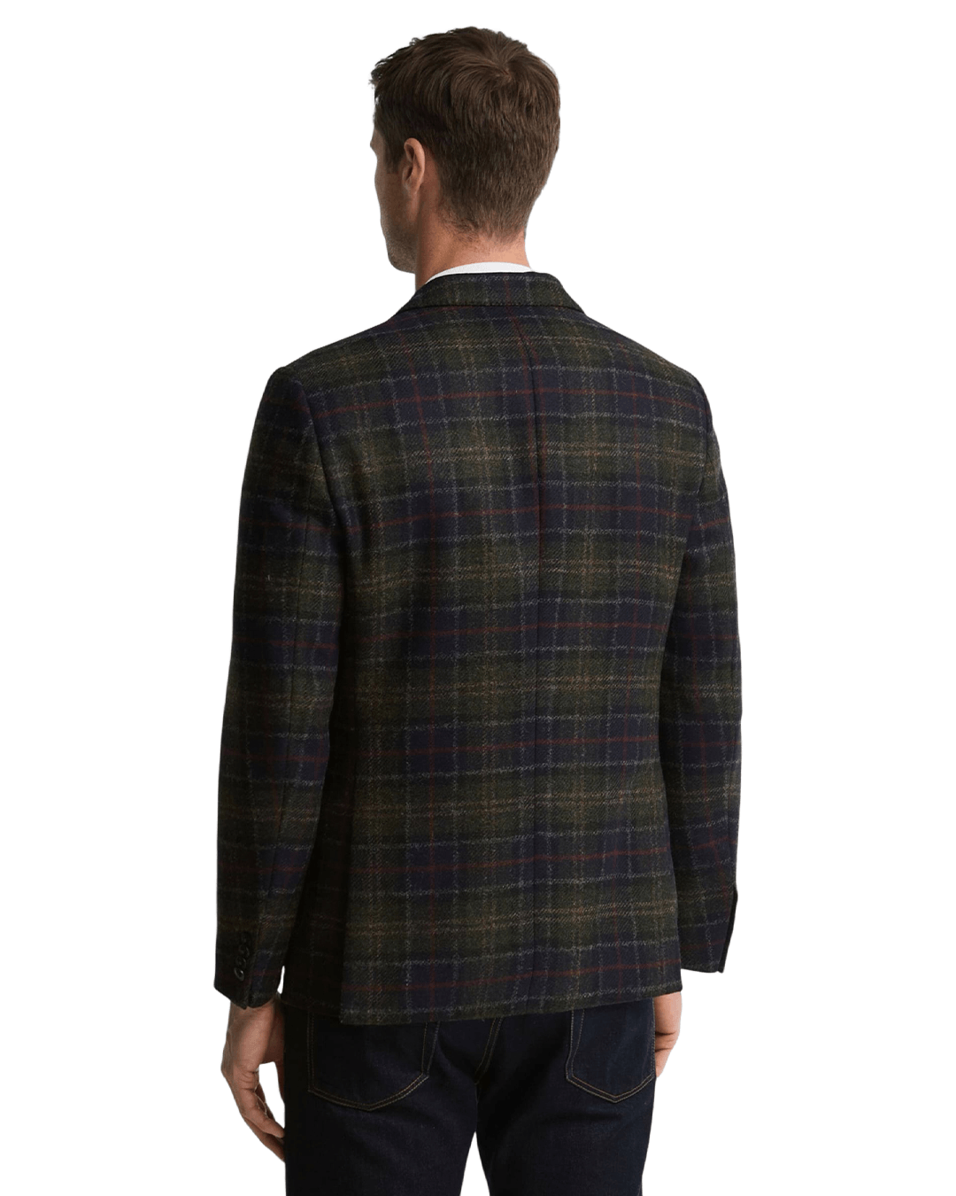 Barbour Jackets Barbour Green Sanders Moons Tartan Blazer