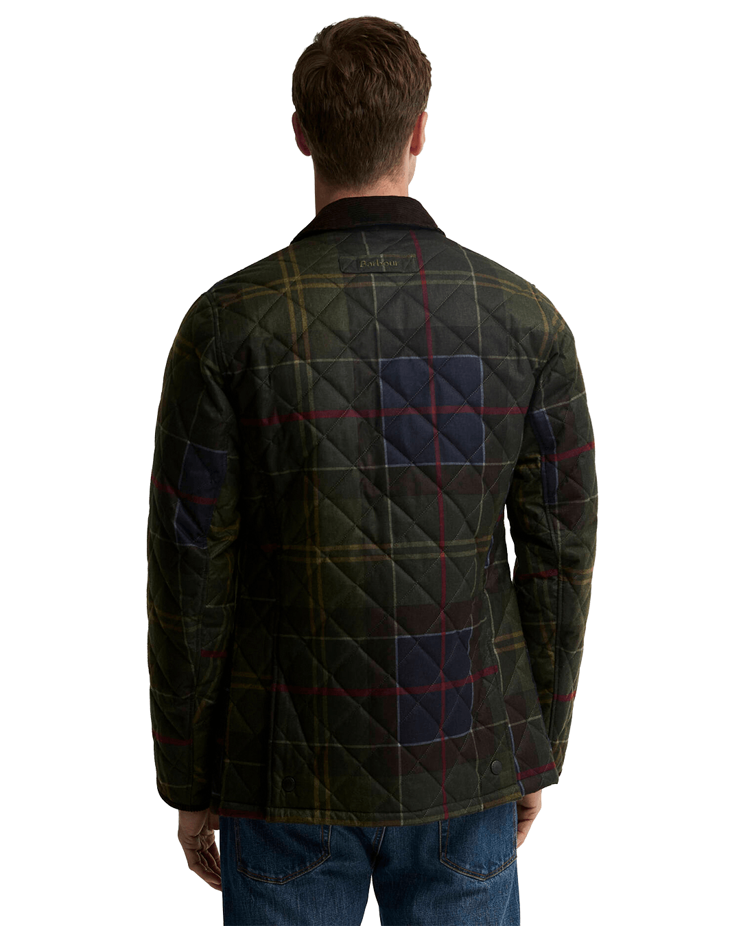 Barbour Jackets Barbour Green Tartan Liddesdale Quilted Jacket