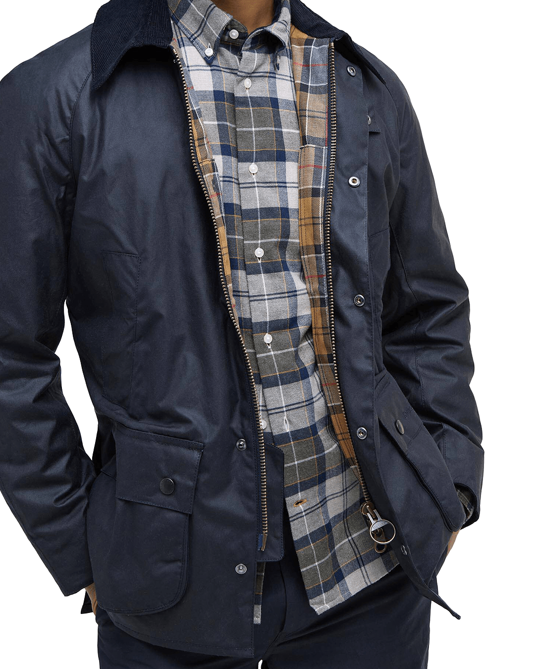 Barbour Jackets 3XL Barbour Navy Ashby Jacket