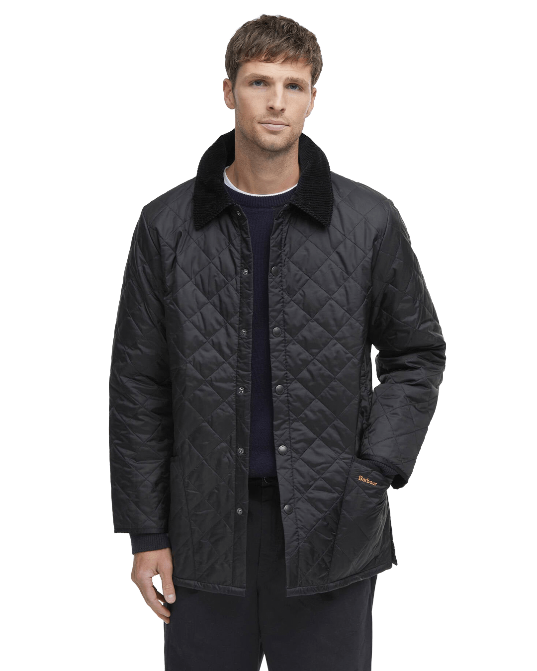 Barbour Jackets Barbour Navy Liddesdale Quilted Jacket