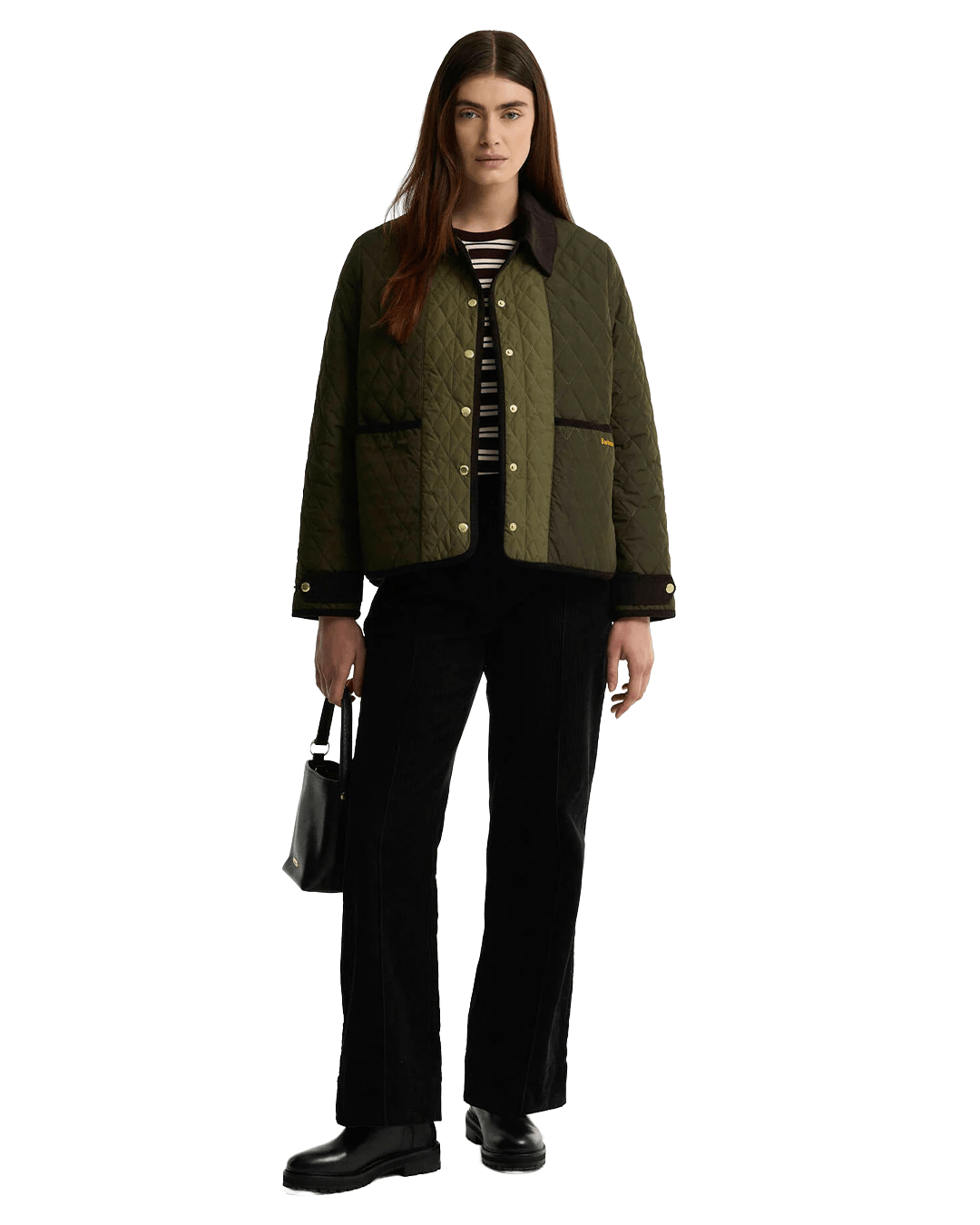 Barbour Jackets Barbour Olive Ainsdale Quilted Jacket